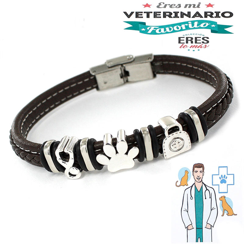 Pulseras Hombre - 9 Eres Veterinario - Caballero