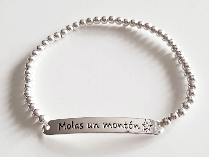 Pulseras - Pul1555 Elastica Molas - Senora