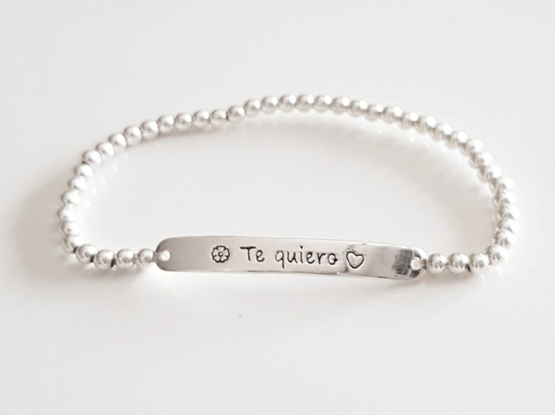 Pulseras - Pul1550 Elastica Te Quiero - Senora