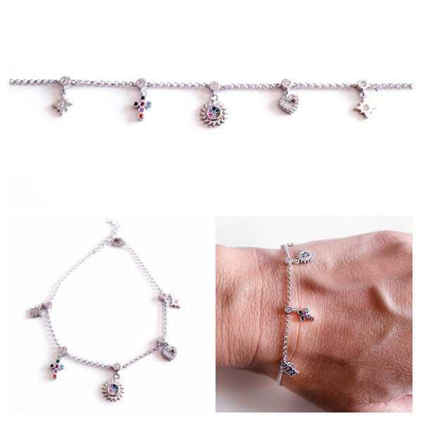 Pulseras - Pul2018 Pulsera Sol Cruz .. - Senora
