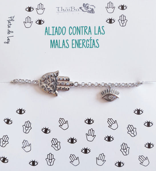 Joyas Con Mensaje - Pul1965 Pulsera Energy - Senora