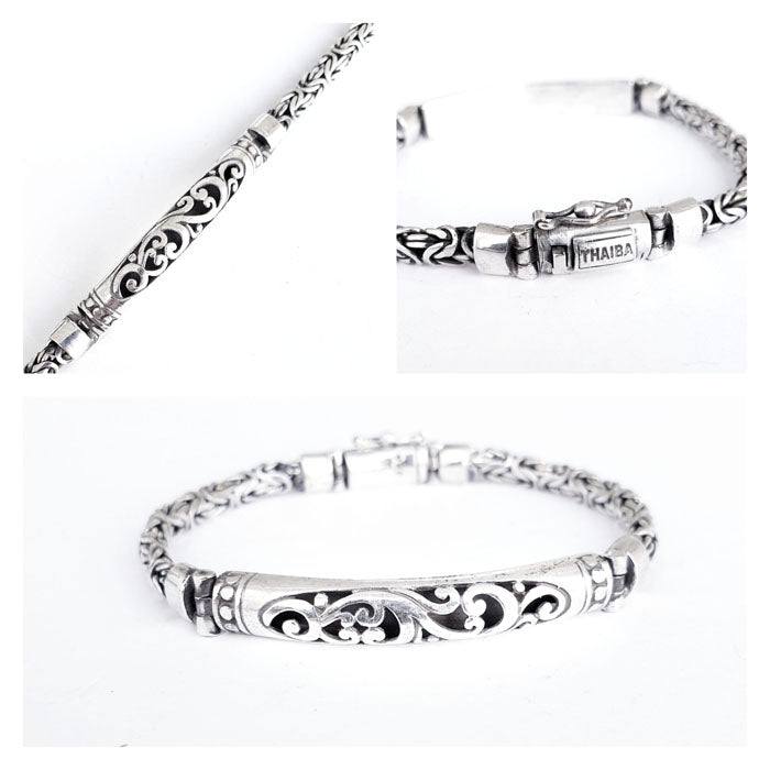 Pulseras Hombre - .Pul2073 Pulsera Maciza Morfeo - Caballero