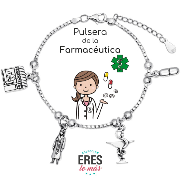 Pulsera Eres Lo Mas Farmacéutica Cadena Veneciana Rodiada