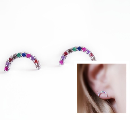 Pendientes - Pack 574 Arcoiris - Senora