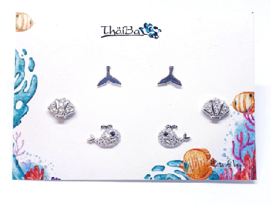 Pendientes - Pack748 Oceano - Senora