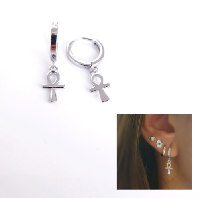 Pendientes - Pend1995 Cruz De La Vida - Senora