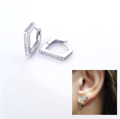 Pendientes - Pend1999 Pentagono - Senora