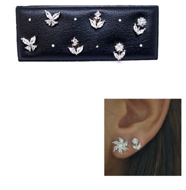 Pendientes - Pack727 Primavera Blanca - Senora