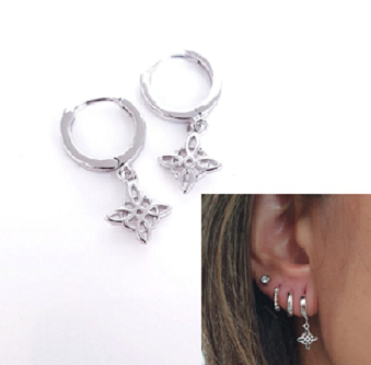 Pendientes - Pend1987 Nudo De Bruja - Senora