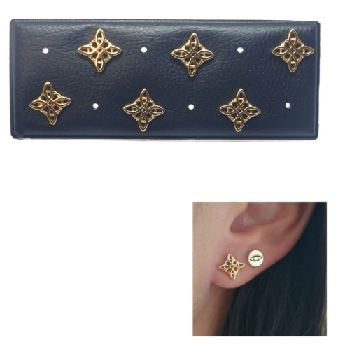 Pendientes - Pack702 Nudo De Bruja Oro - Senora