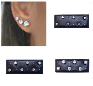 Pendientes - Pack711 Punto De Luz 5Mm - Senora