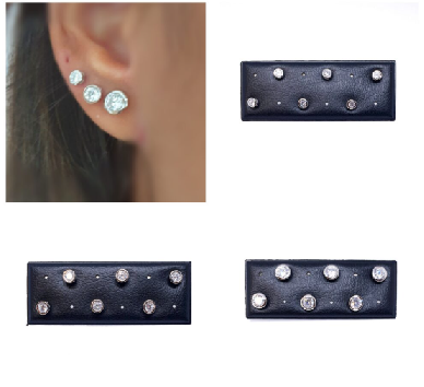 Pendientes - Pack709 Punto De Luz 4Mm - Senora