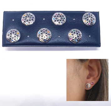 Pendientes - Pack707 Flor De La Vida - Senora