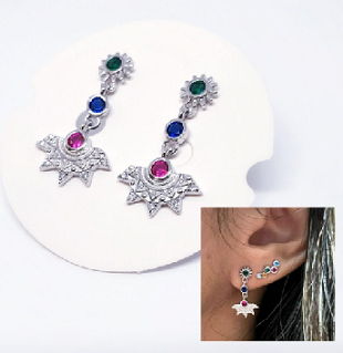 Pendientes - Pend1933 Bohemian Multicolor - Senora