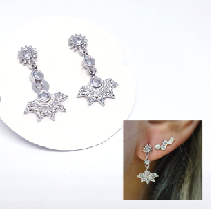 Pendientes - Pend1937 Bohemian Blanco - Senora