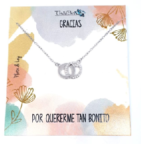 Joyas Con Mensaje - Coll963 Corazones - Senora