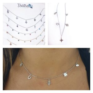 Gargantillas Y Collares - Coll982 Nudo Y Suerte - Senora