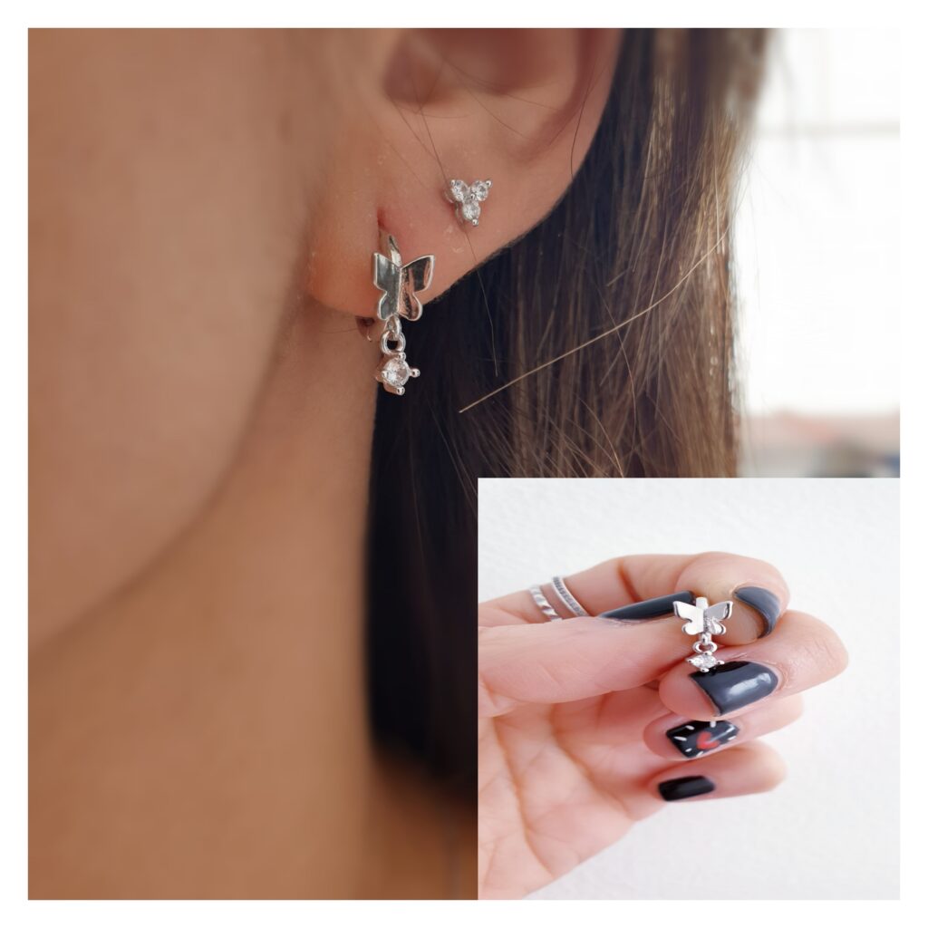 Pendientes - Pend1945 Mariposa - Senora