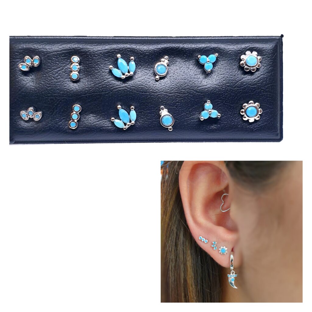 Pendientes - Pack671 Xs Blue - Senora