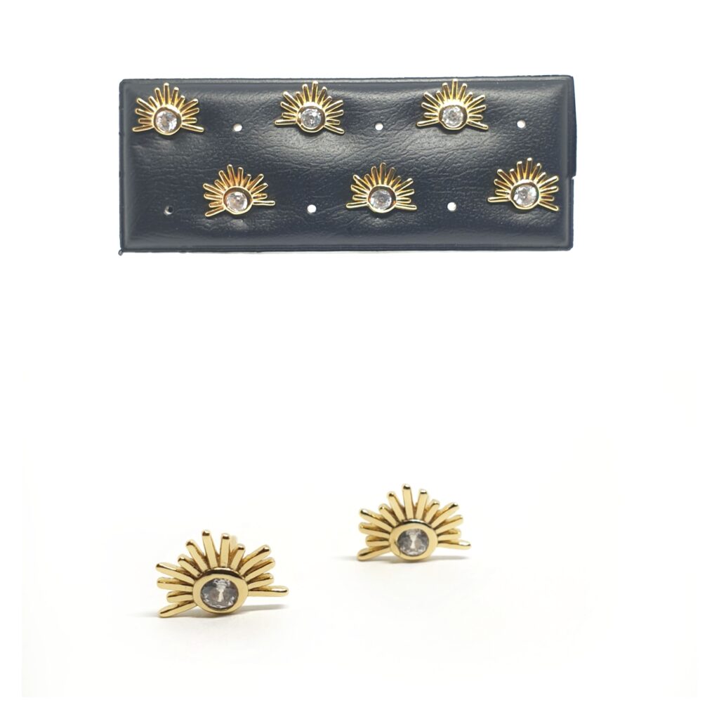 Pendientes - Pack639 Sol Naciente Oro - Senora