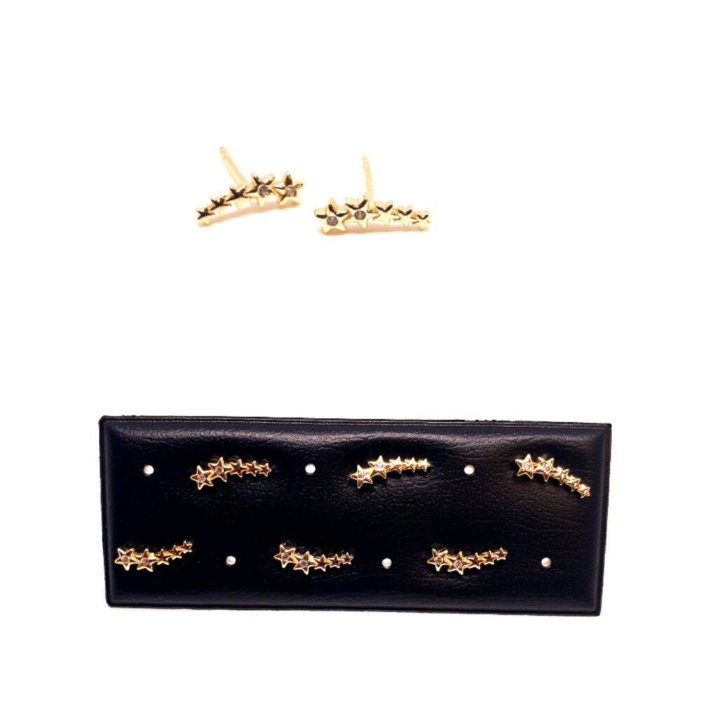 Pendientes - Pack629 Estrella Fugaz Oro - Senora