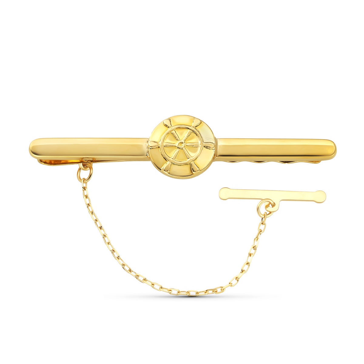 Pisacorbata Timon 55 x 12 mm de oro amarillo 18K