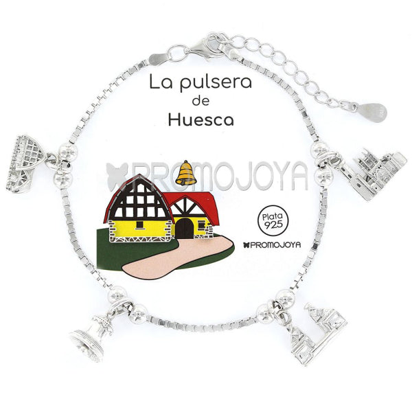 Pulsera Eres Lo Mas Huesca Cadena Veneciana Rodiada