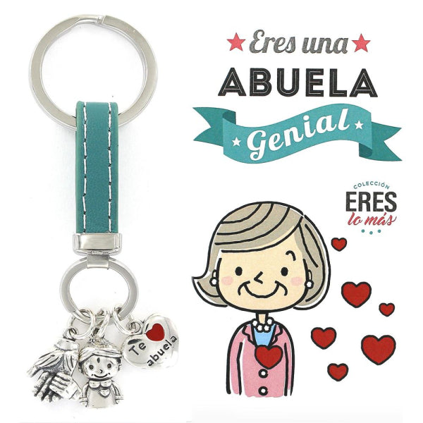Llavero Eres Lo Mas Una Abuela Genial