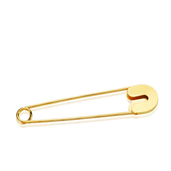 Alfiler Imperdible Ligero. de oro amarillo 9K
