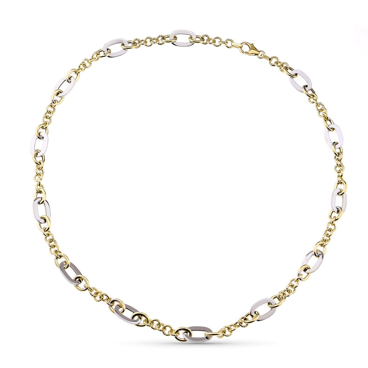 Collar Bicolor 45 cm 9K