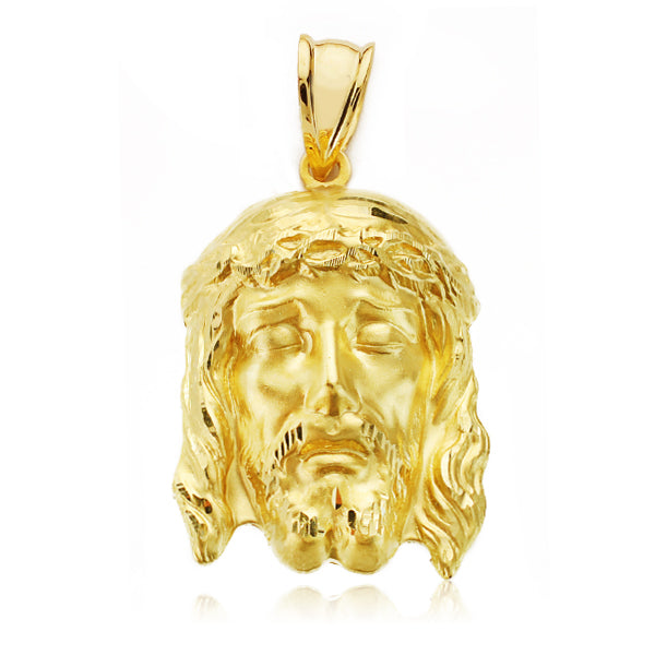 Cristo Buena Muerte. 27 x 18 mm de oro amarillo 9K