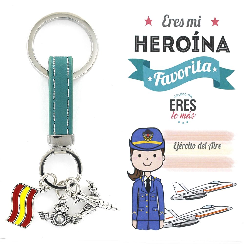 Llavero Mi Heroina Favorita Ejercito Del Aire