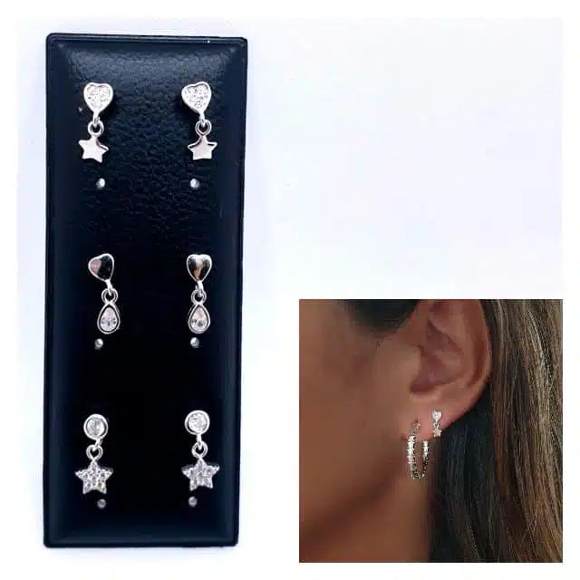 Pendiente rosca mini charms