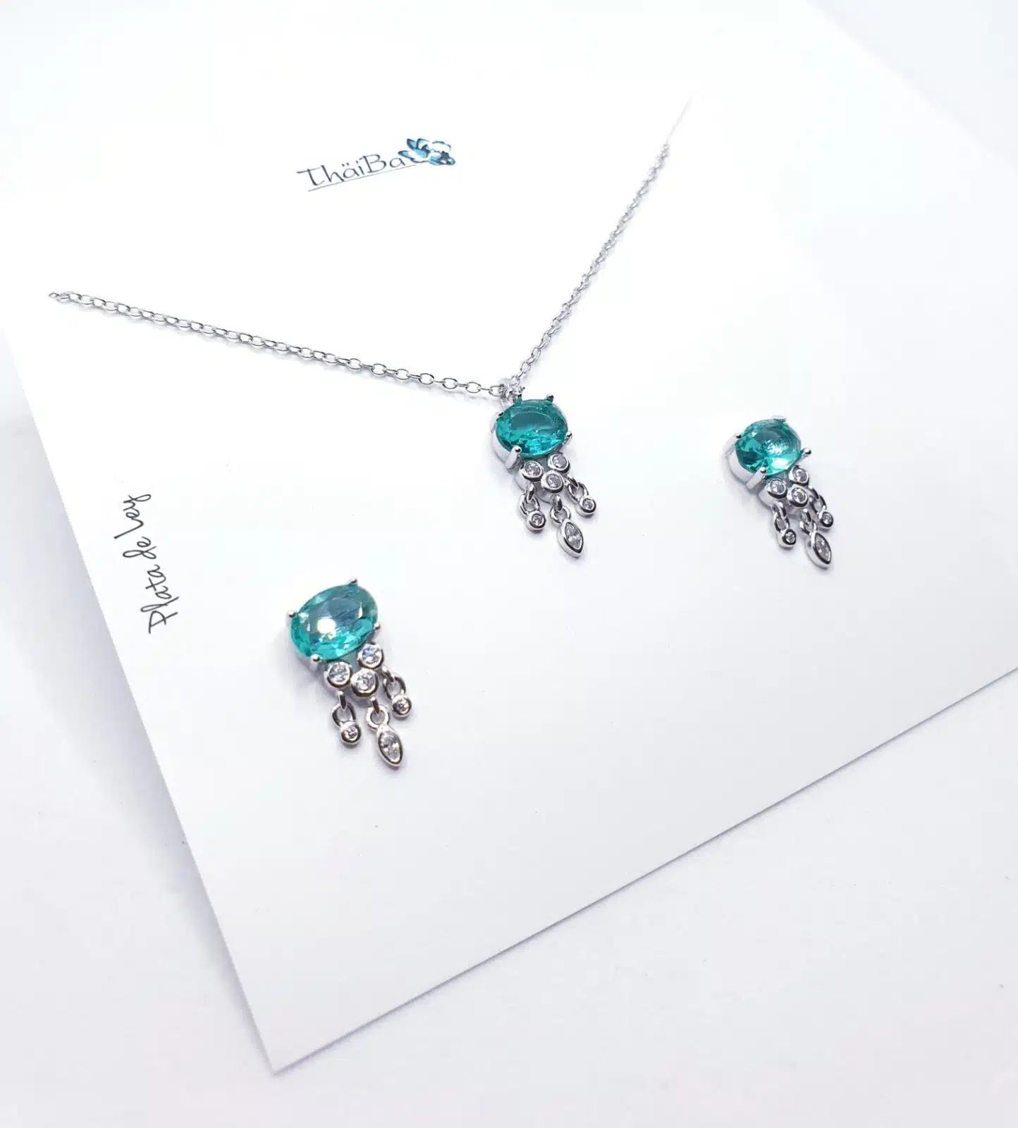 Set luxury verde agua