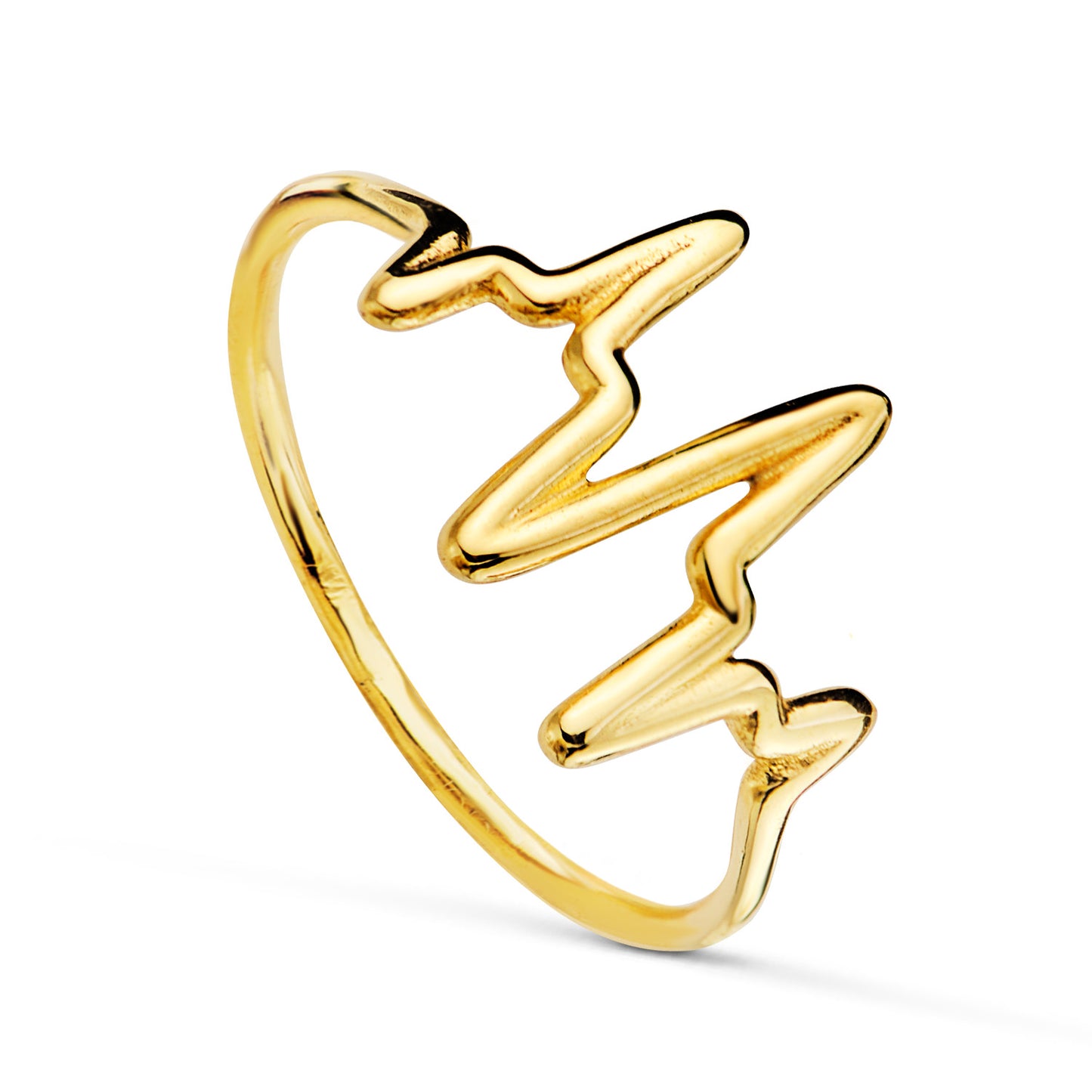 18K SORTIJA ELECTROCARDIOGRAMA
