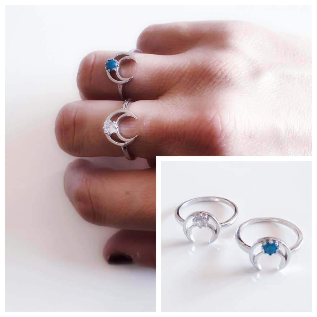 ANILLO LUNA CRECIENTE SHINE