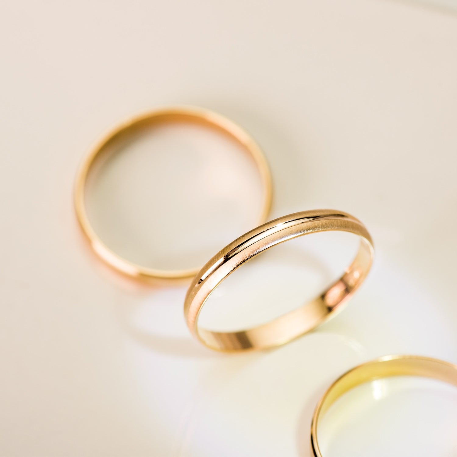 Alianzas de oro amarillo 18k