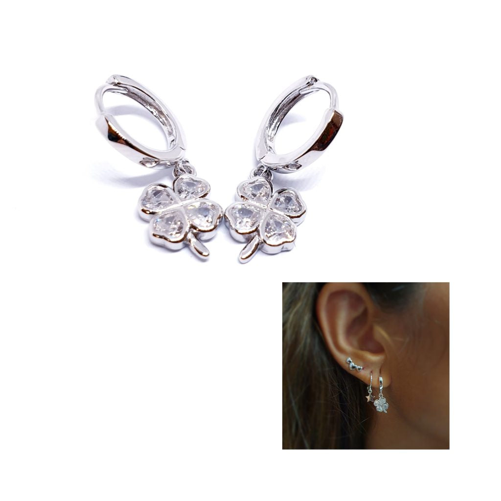 Pendientes plata
