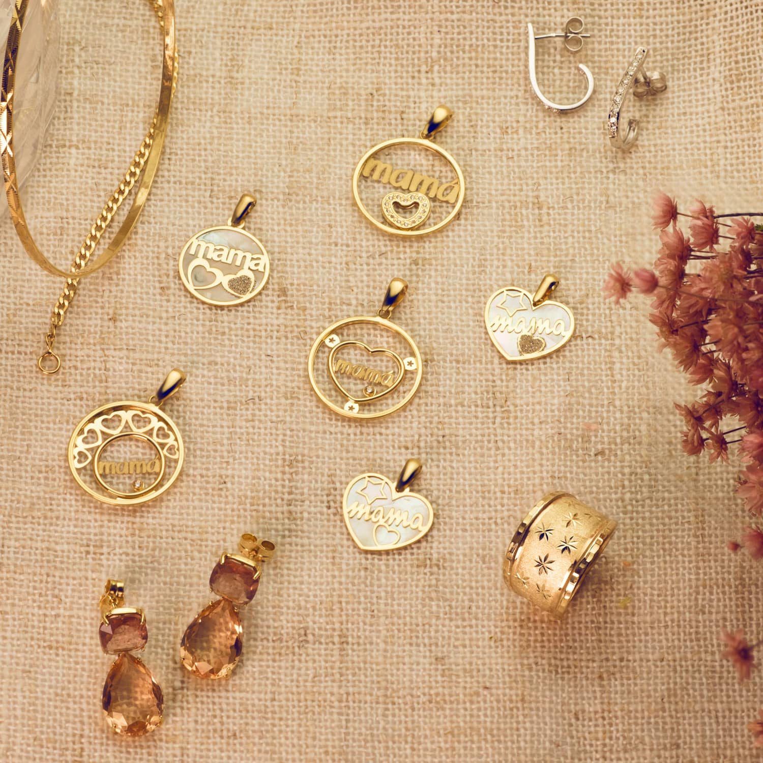Joyas Madre Oro 9k