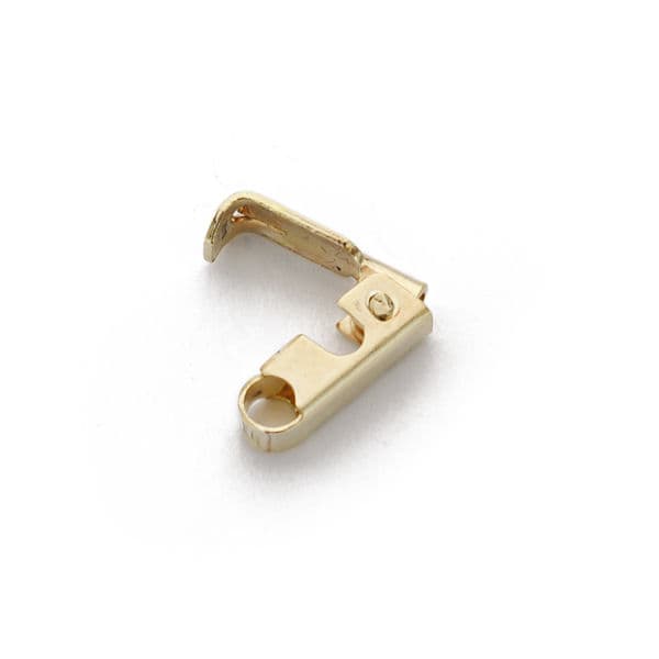 Fornitura Cierre de Pato 9 x 3 mm de oro amarillo 18K