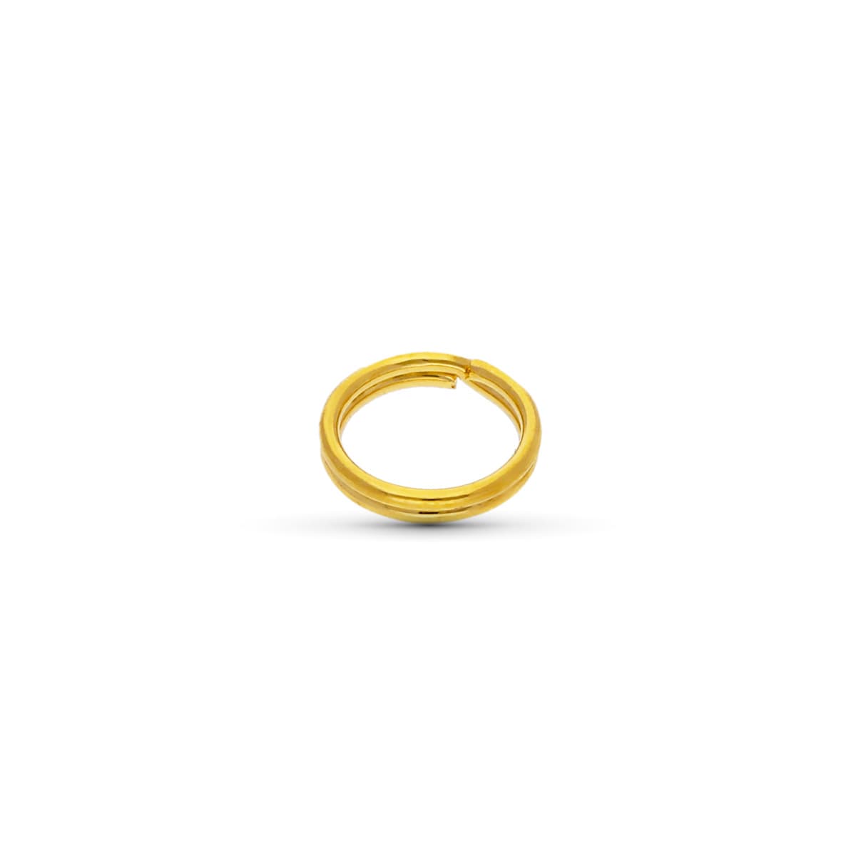 18K FORNITURA DE ORO AMARILLO DE LLAVERILLO. 7 MM