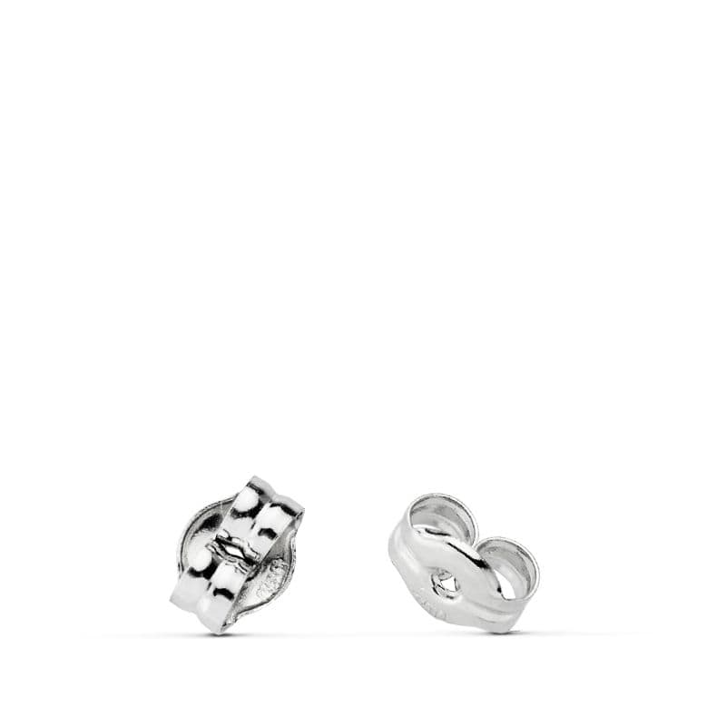 18K FORNITURA PRESION ORO BLANCO