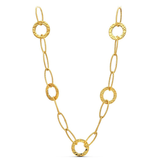 18K GARGANTILLA ORO AMARILLO ESLABONES