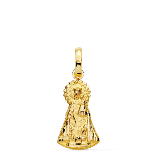 Medalla Silueta Virgen de Los Desamparados 19 x 11 mm 1,30 Gr de oro amarillo 18K