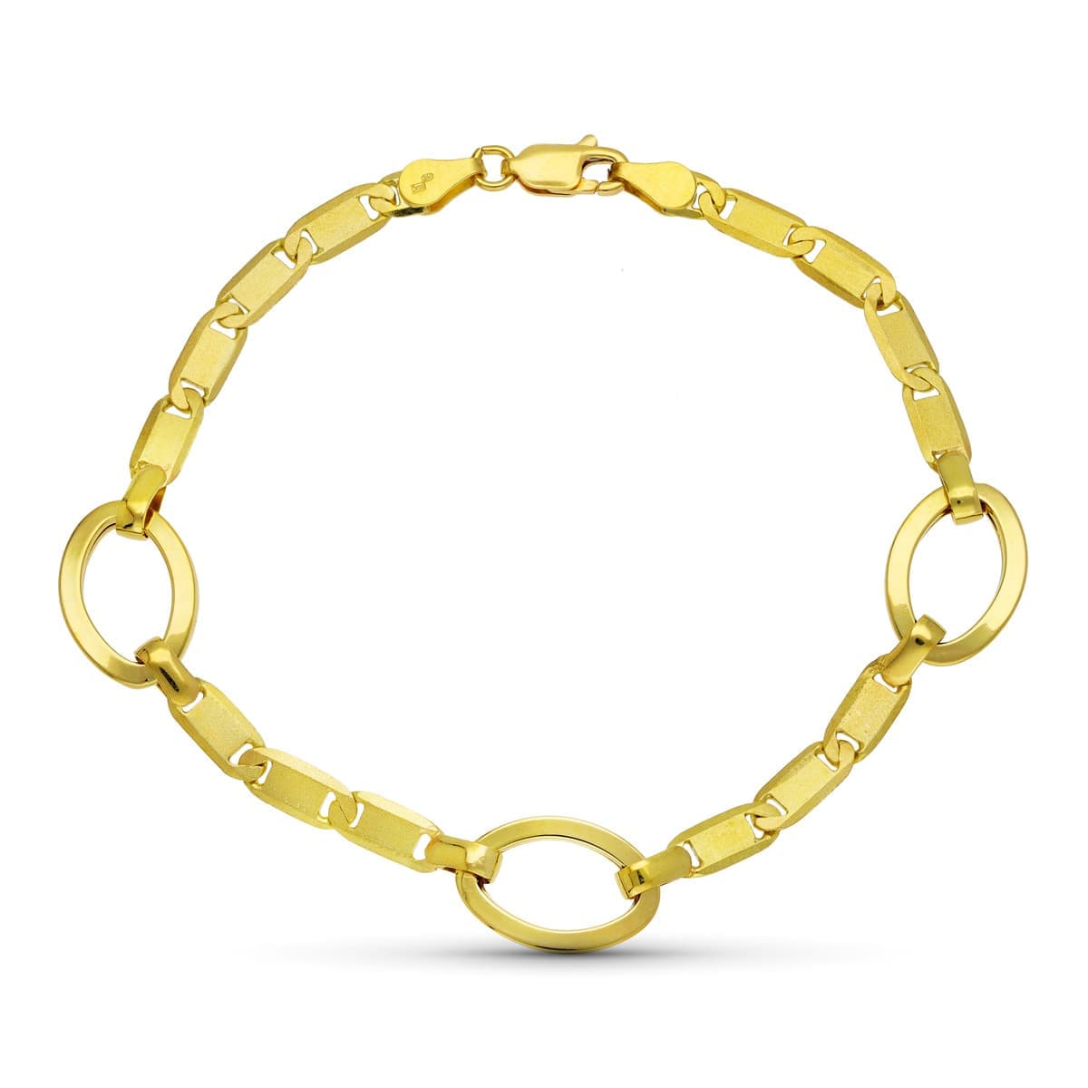 Pulsera Eslabones de oro amarillo 18K