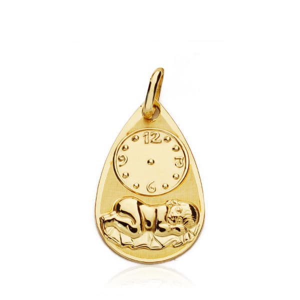 Niño de la Hora Ligera 19 x 11 mm 9K