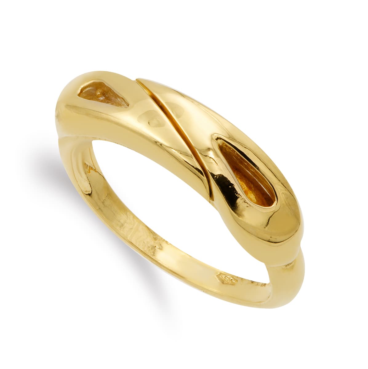 18K SORTIJA ORO AMARILLO LISA 5 MM CUERPO 2 MM