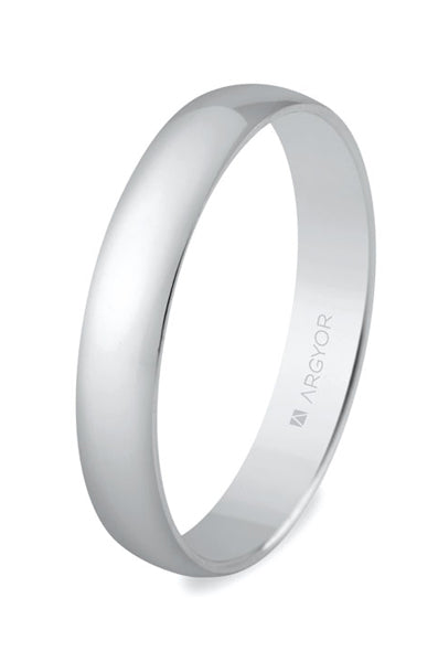 Alianzas Plata - 57353 Plata Lisa 35 Mm - Unisex