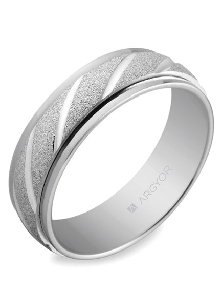 Alianzas Plata - 5760136 Mate Brillo 6 Mm - Unisex
