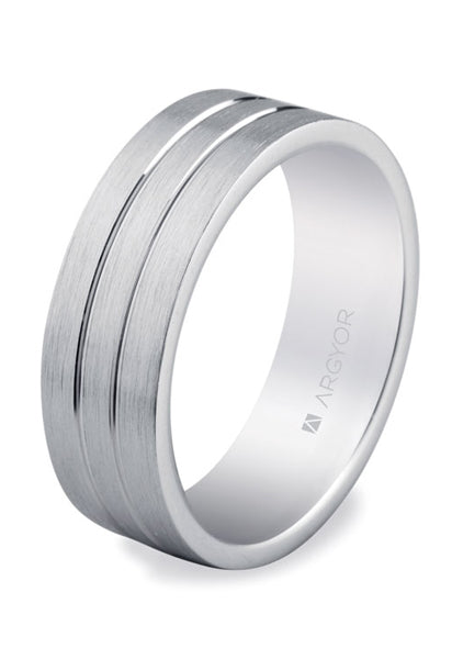 Alianzas Plata - 5765052N Mate Brillo 6 5Mm - Unisex